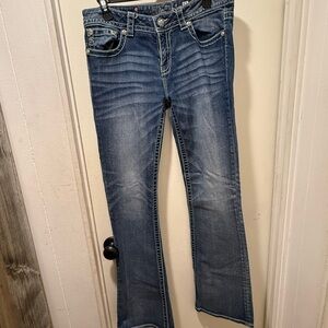 Miss Me Blue Boot Cut Jeans